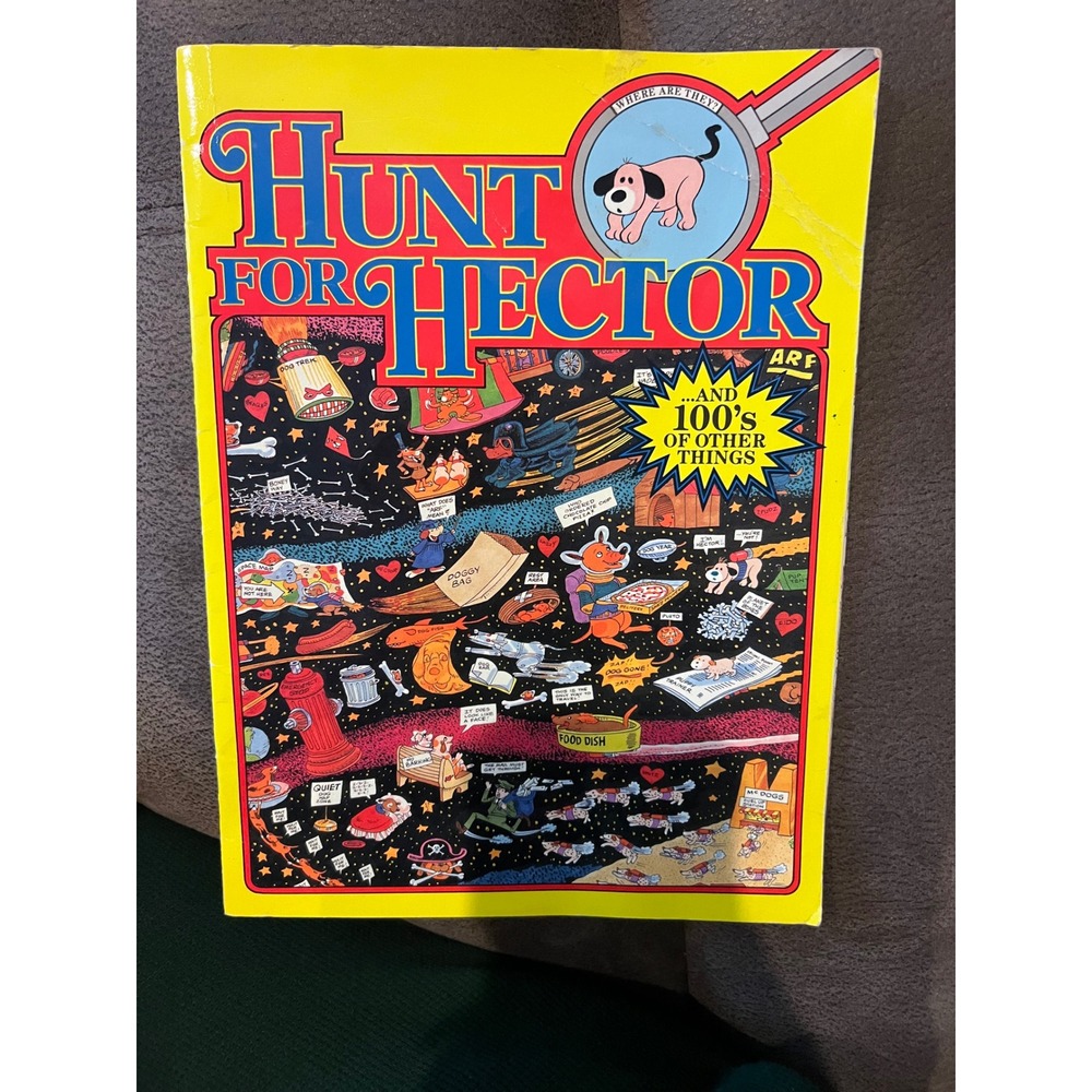 Hunt for Hector Where Are They? Search and Find Activity Book 1989 Kidsbooks Inc